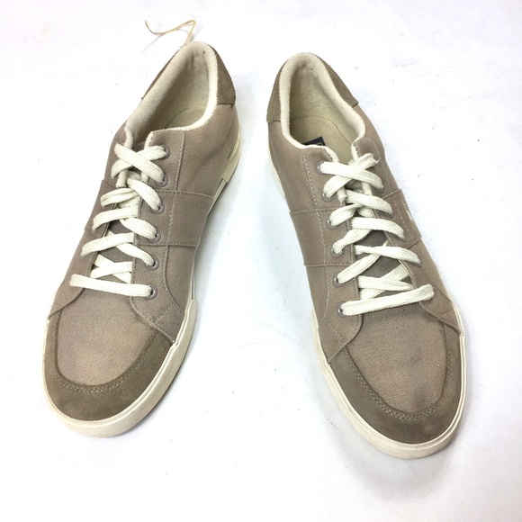 Polo Ralph Lauren Other - Polo Ralph Lauren canvas suede Haylen sneakers 12D